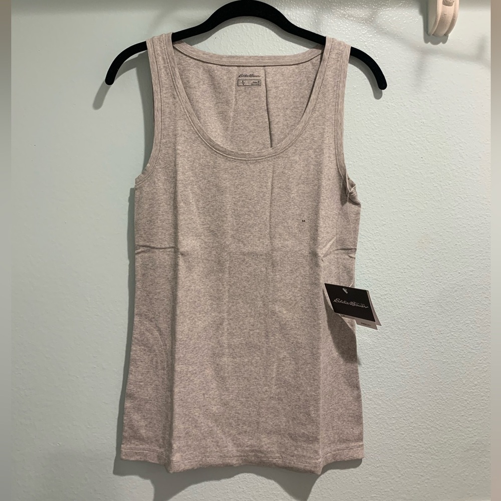 NWT Eddie Bauer Gray Tank Top